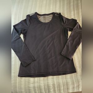 Soybu Long Sleeve Base Layer with Thumb holes Size L